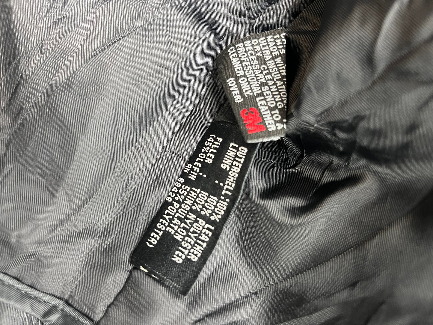 BLACK LEATHER JACKET | SIZE XS