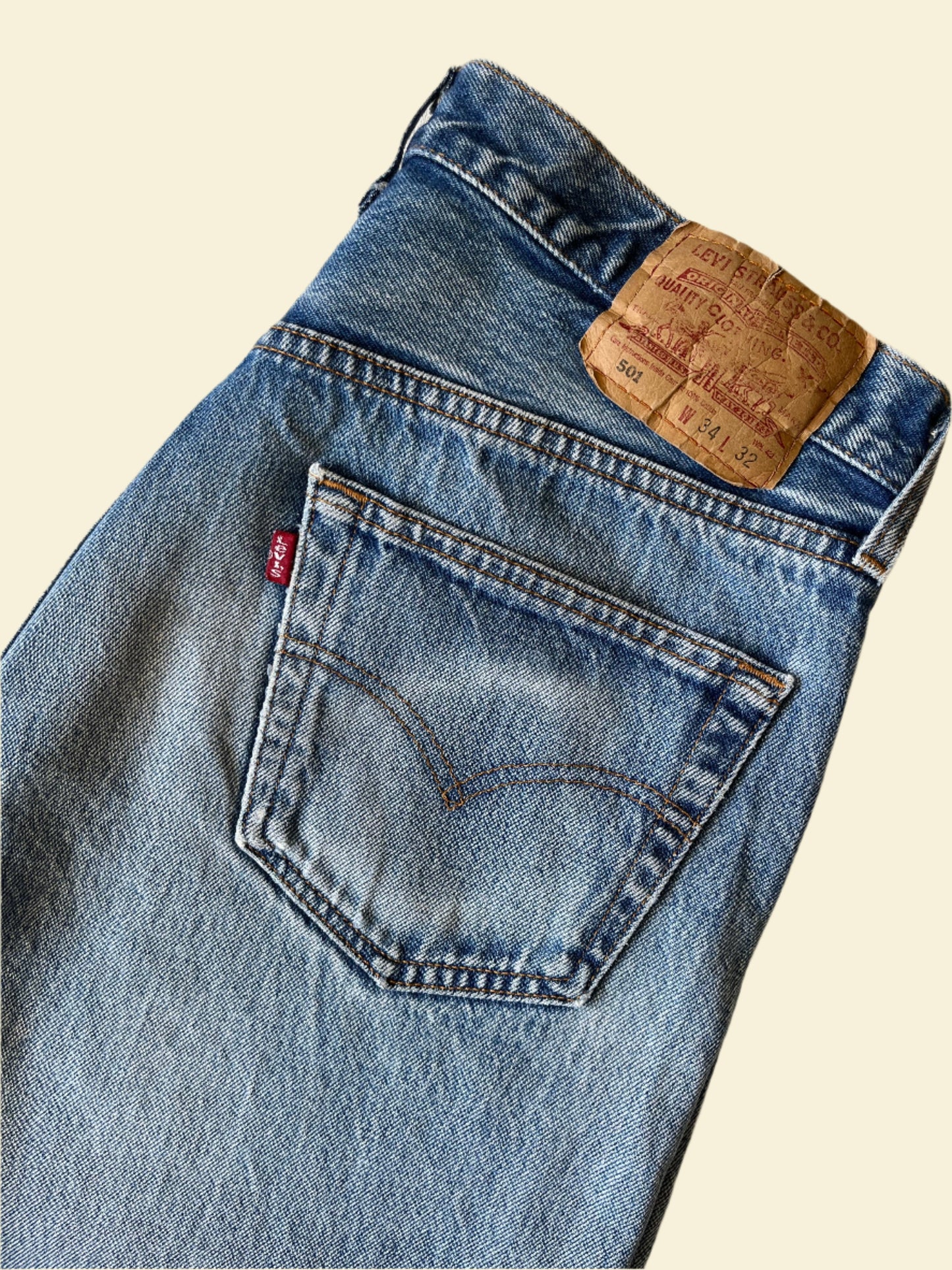 501 VINTAGE LEVI'S | SIZE W34